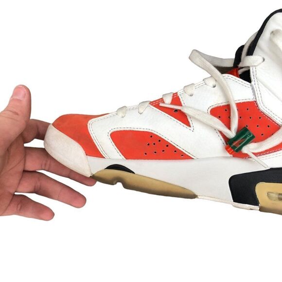 RARE 2017 Air Jordan 6 Retro Gatorade Like Mike White Size 10 - Picture 8 of 16